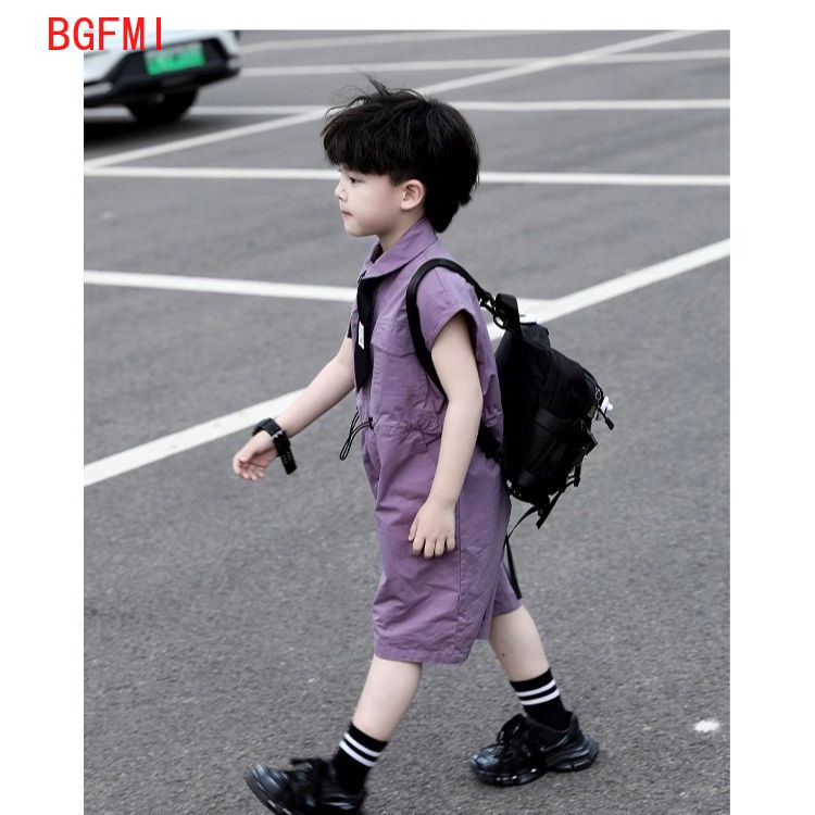 Kids Summer Shorts Overalls Ca - Summer Clothing Baby บทวิจารณ์และราคา