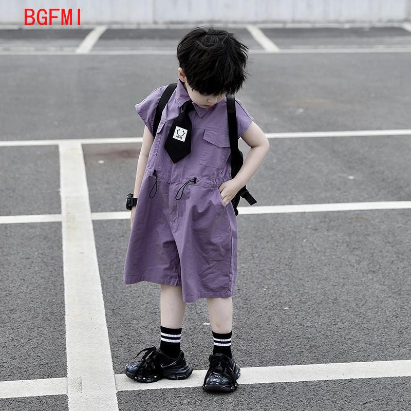 Kids Summer Shorts Overalls Ca - Summer Clothing Baby บทวิจารณ์และราคา