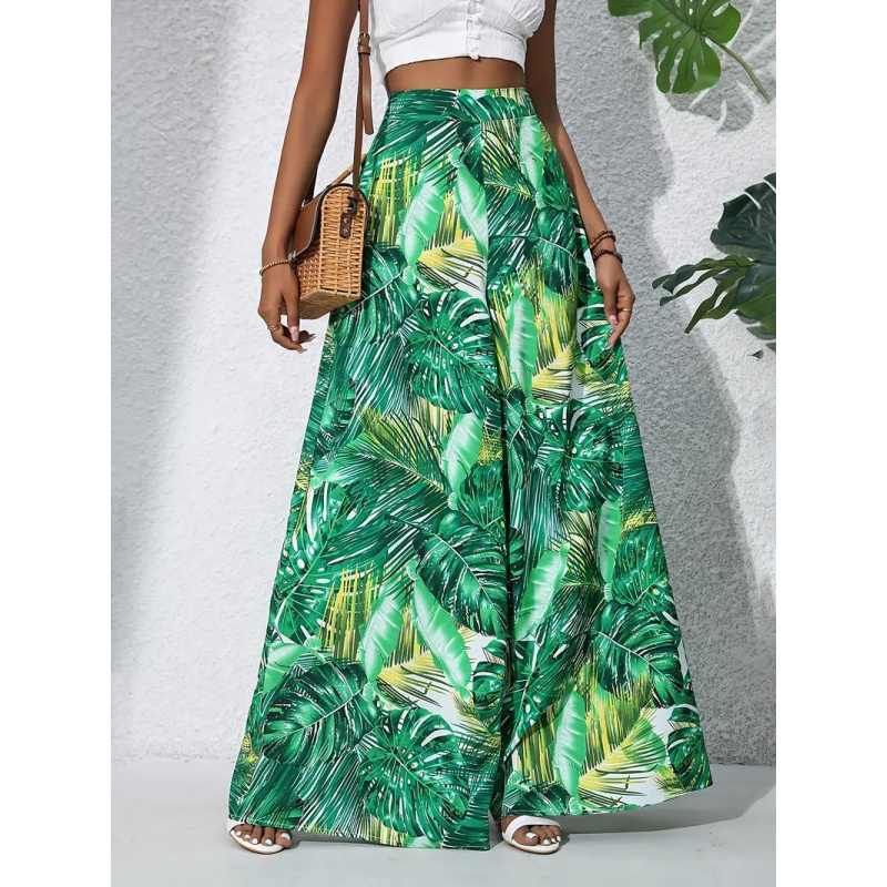2026 Women High Waist Tropical - Palazzo Pant Wide บทวิจารณ์และราคา