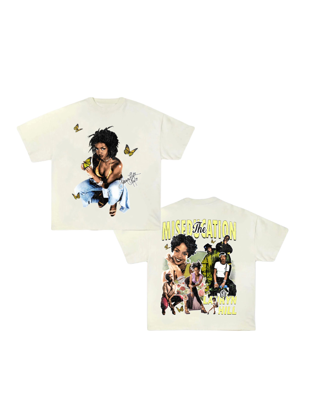 Fashion Singer LAURYN HILL  T  - Summer Hill Clothing บทวิจารณ์และราคา