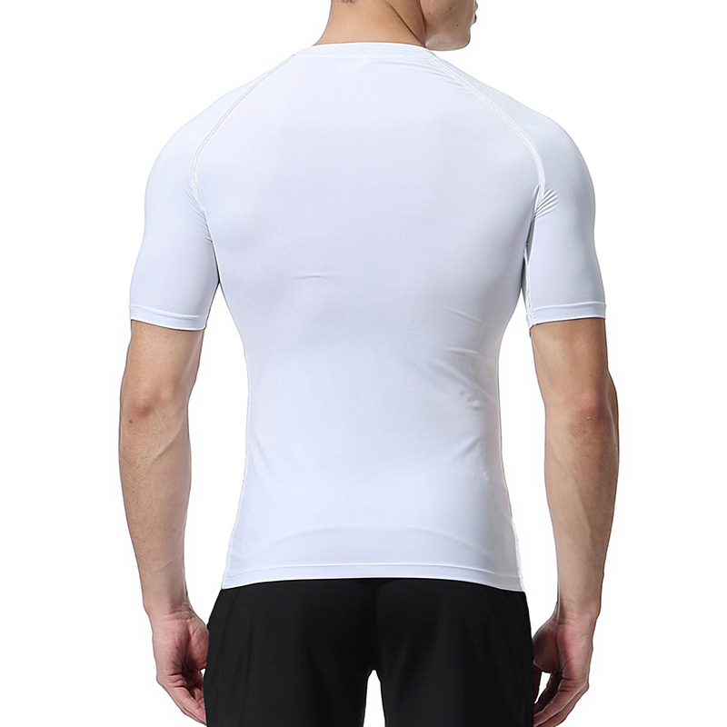 Flag Print Short Sleeve Compre - Summer Gym Clothing บทวิจารณ์และราคา