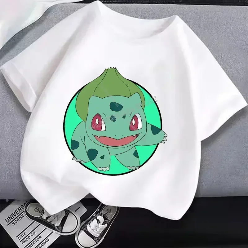 Pikachu Pokemon Cotton T Shirt - Summer Clothing Baby บทวิจารณ์และราคา