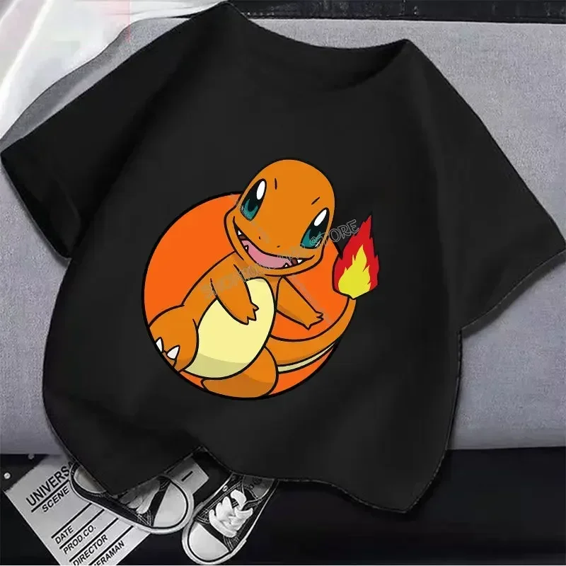 Pikachu Pokemon Cotton T Shirt - Summer Clothing Baby บทวิจารณ์และราคา
