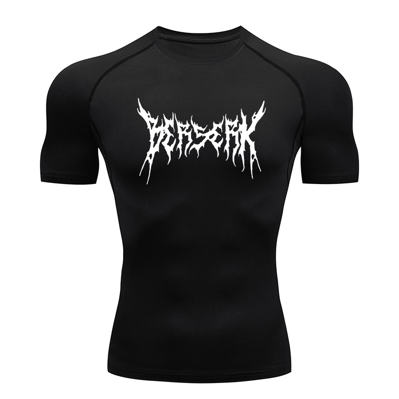 Gym Workout Rash Guard for Men - Summer Gym Clothing บทวิจารณ์และราคา