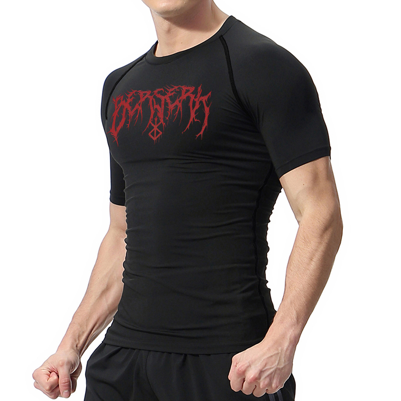 Gym Workout Rash Guard for Men - Summer Gym Clothing บทวิจารณ์และราคา