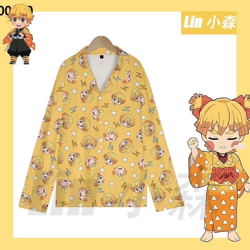 Summer Cute Demon Slayer Zenit - Summer Clothing For Teens บทวิจารณ์และราคา