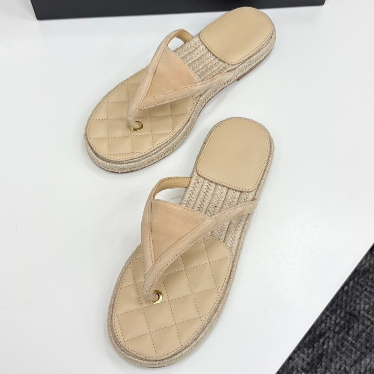 2026 Women's Quilted Jute Plat - Summer Quilt บทวิจารณ์และราคา