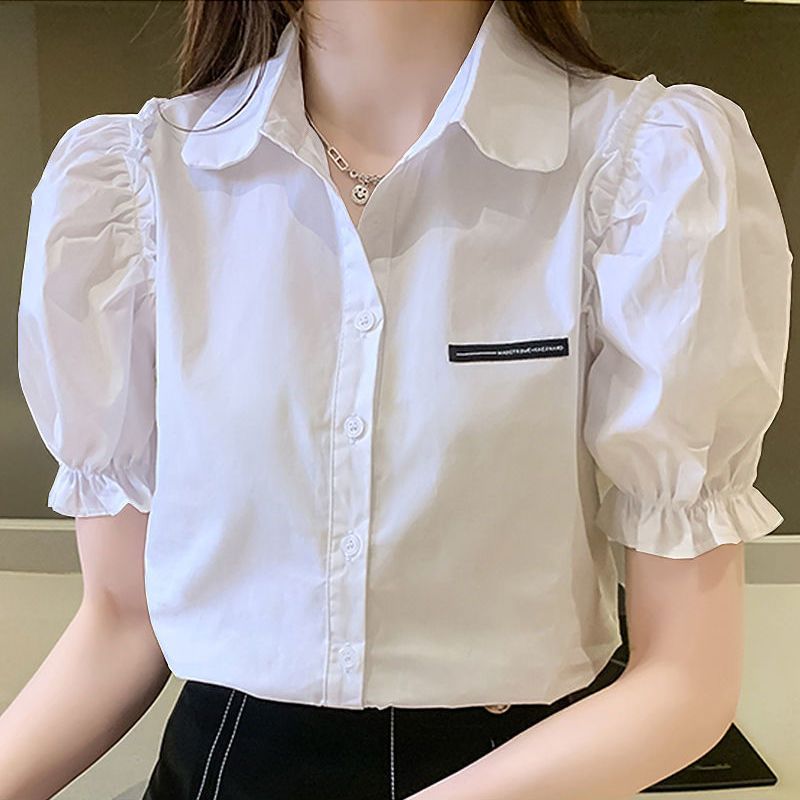 Summer New Solid Color Polo Ne - Summer Clothing For Teens บทวิจารณ์และราคา