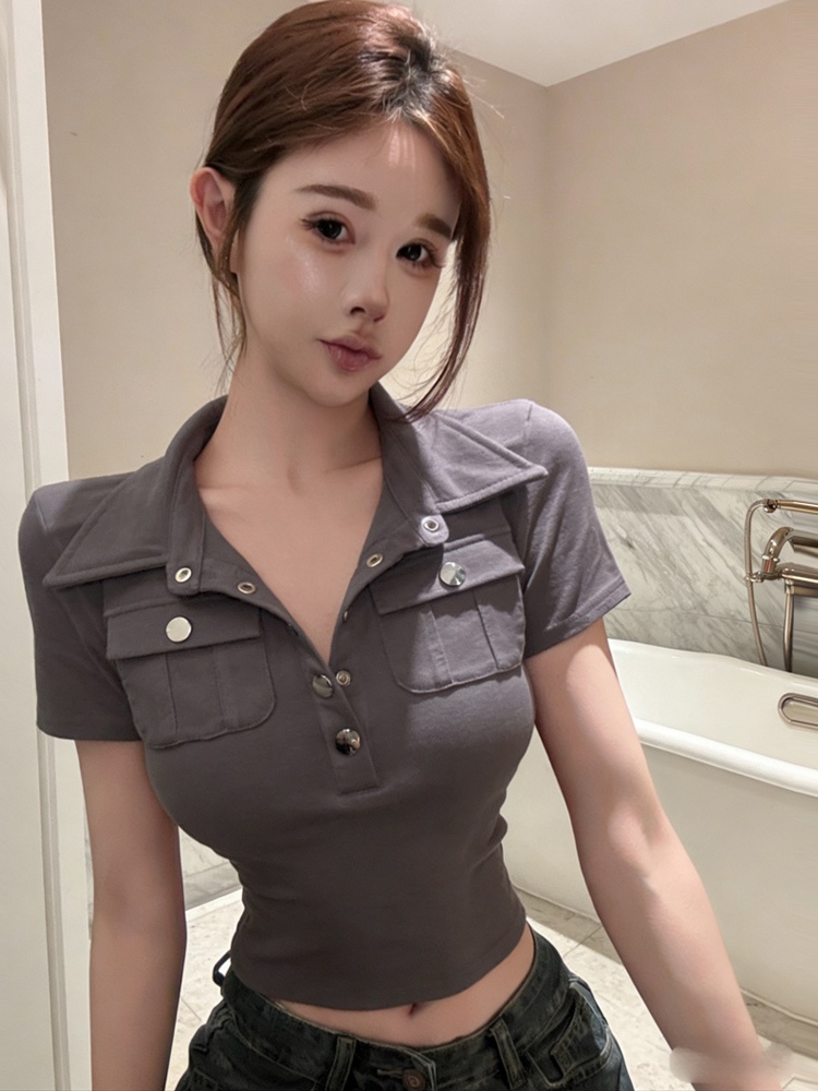 Sexy Fashion High Waist Short  - Summer Clothing Old Money บทวิจารณ์และราคา