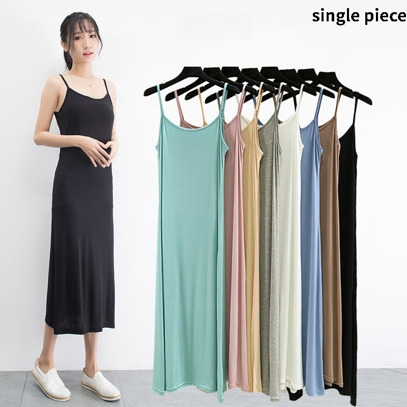 Modal Camisole Vest Dress for  - Summer Clothing Dress บทวิจารณ์และราคา