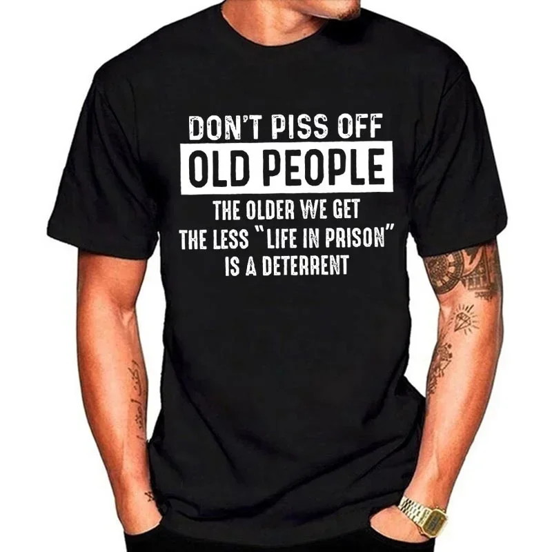 Dont Piss Off Old People Funny - Summer Clothing Old Money บทวิจารณ์และราคา