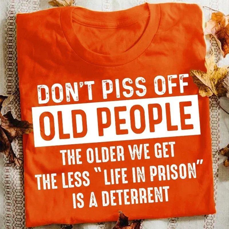 Dont Piss Off Old People Funny - Summer Clothing Old Money บทวิจารณ์และราคา
