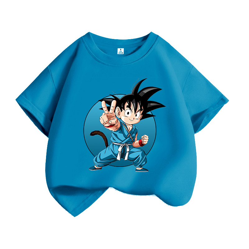 Dragon Ball Goku T-shirt Child - Summer Clothing Cartoon บทวิจารณ์และราคา
