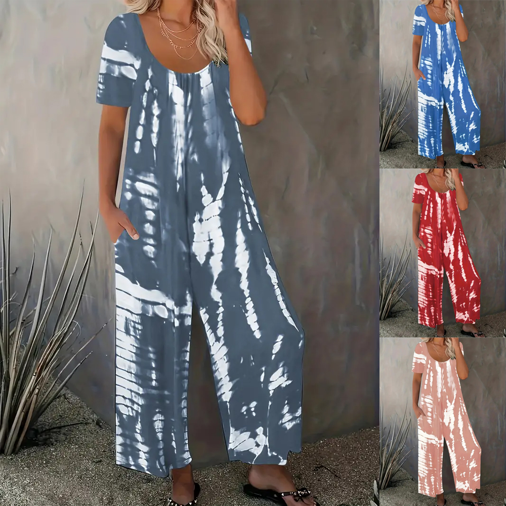 Plus Size Stripe Printed Round - Summer Upf Clothing บทวิจารณ์และราคา