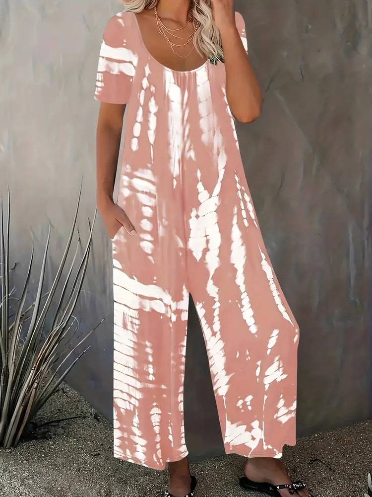 Plus Size Stripe Printed Round - Summer Upf Clothing บทวิจารณ์และราคา