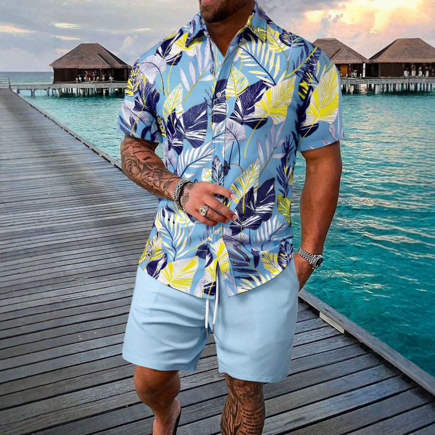 Fresh Summer Plant Printed Shi - Summer Clothing For Teens บทวิจารณ์และราคา