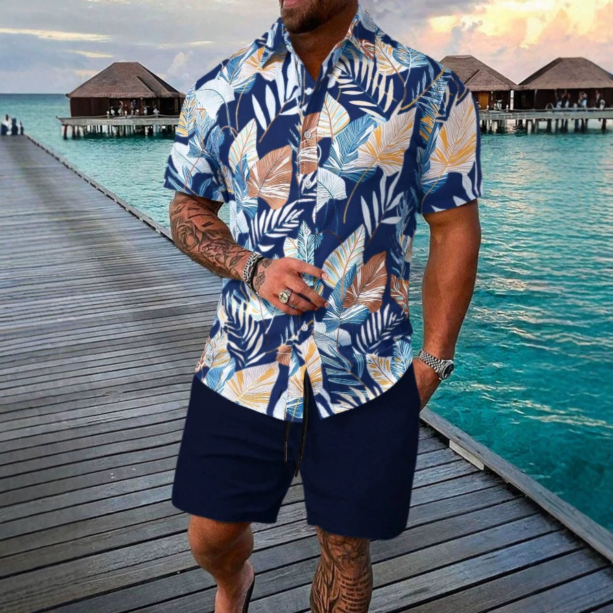 Fresh Summer Plant Printed Shi - Summer Clothing For Teens บทวิจารณ์และราคา