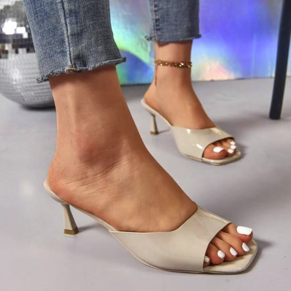 Fashion Fish Mouth Slippers Su - Summer Clothing Dress บทวิจารณ์และราคา
