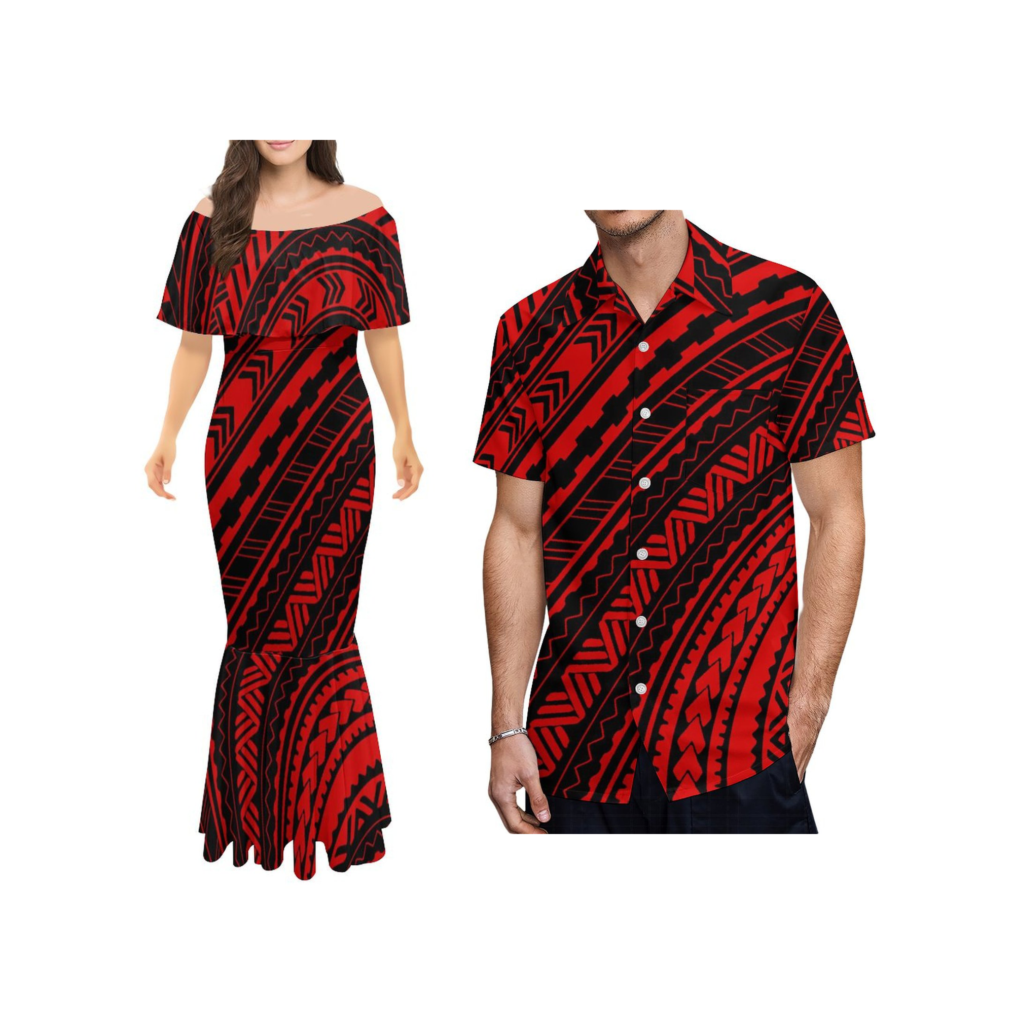 Polynesian Tribal Clothing Hig - Quality Summer Clothing บทวิจารณ์และราคา