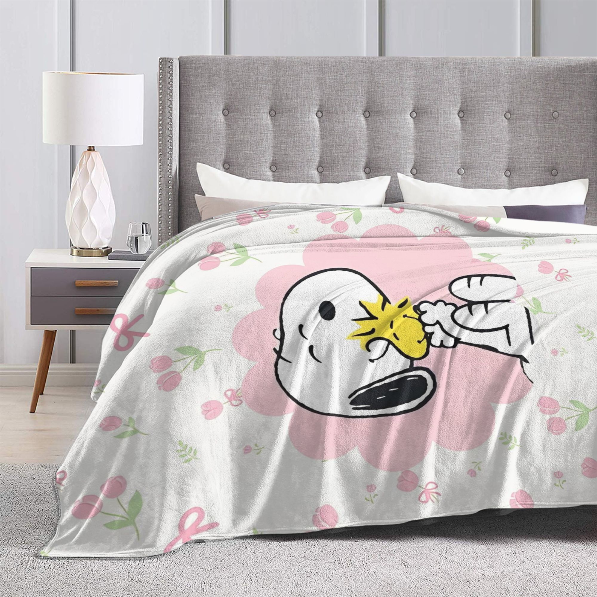 Snoopys Blankets Flannel Summe - Summer Quilt บทวิจารณ์และราคา