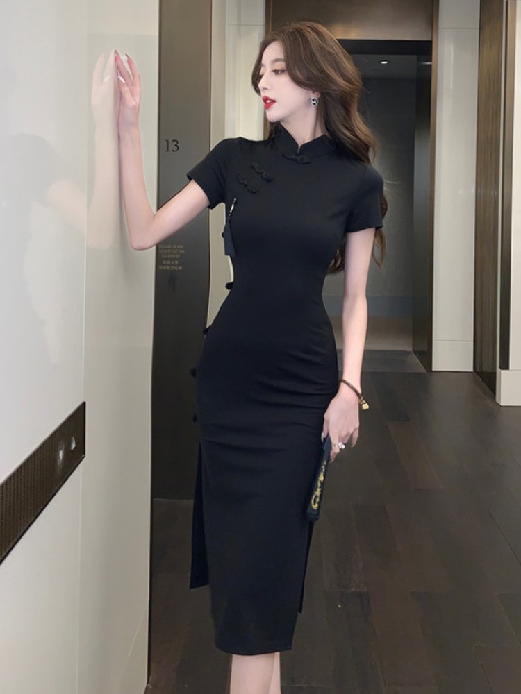 Retro Button-Up  Dress Women's - Summer Line Clothing Brand บทวิจารณ์และราคา