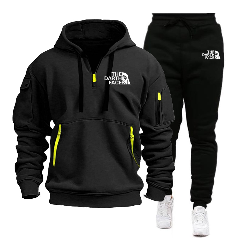Men's hooded sports shirt set  - Summer Clothing Haul บทวิจารณ์และราคา