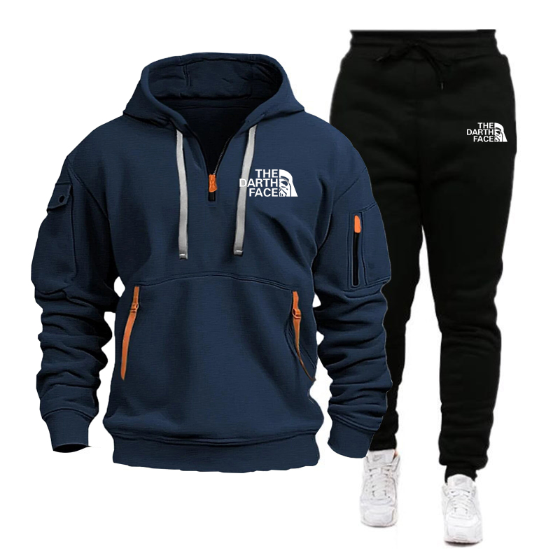 Men's hooded sports shirt set  - Summer Clothing Haul บทวิจารณ์และราคา