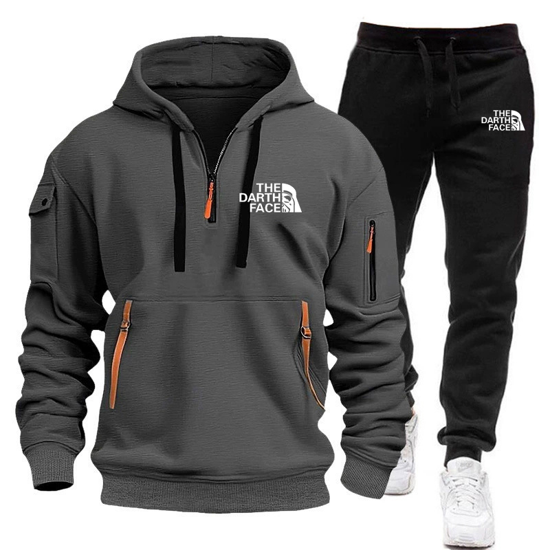 Men's hooded sports shirt set  - Summer Clothing Haul บทวิจารณ์และราคา