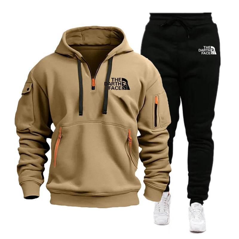Men's hooded sports shirt set  - Summer Clothing Haul บทวิจารณ์และราคา