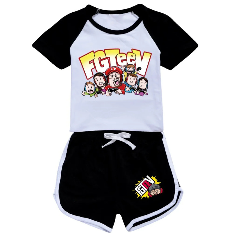 AIAI 2025Fgteeve Kids Clothes  - Summer Kids Clothing บทวิจารณ์และราคา