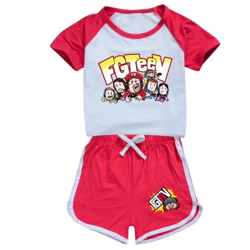AIAI 2025Fgteeve Kids Clothes  - Summer Kids Clothing บทวิจารณ์และราคา