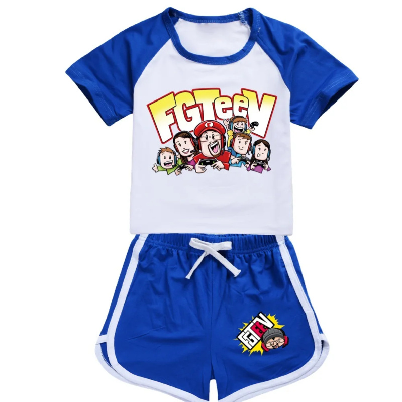 AIAI 2025Fgteeve Kids Clothes  - Summer Kids Clothing บทวิจารณ์และราคา