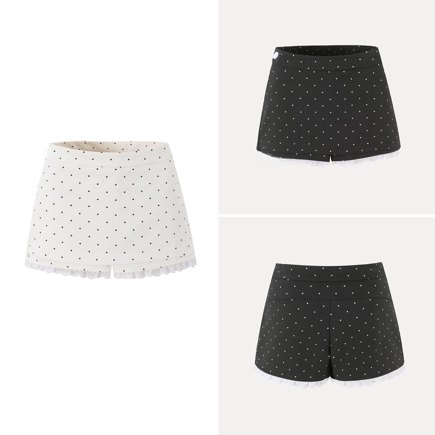 Fashionable Polka Dot Lace A-L - Summer Line Clothing Brand บทวิจารณ์และราคา