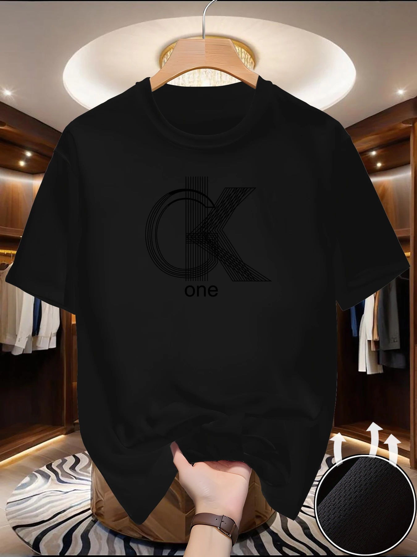 New men's quick-drying letter- - Summer Clothing For Teens บทวิจารณ์และราคา