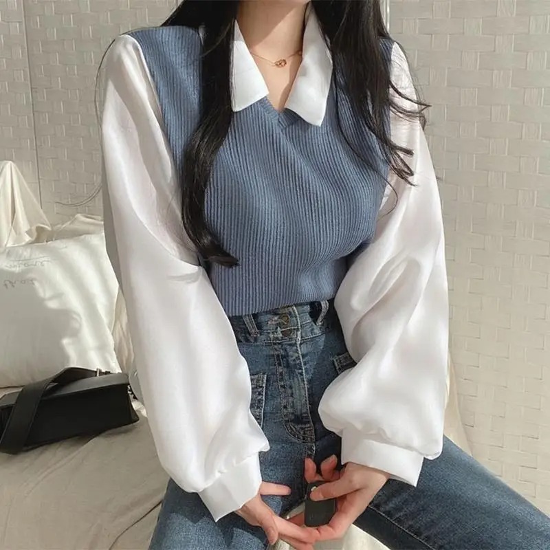 Summer Blouse Women Korean Sty - Summer Clothing For Teens บทวิจารณ์และราคา