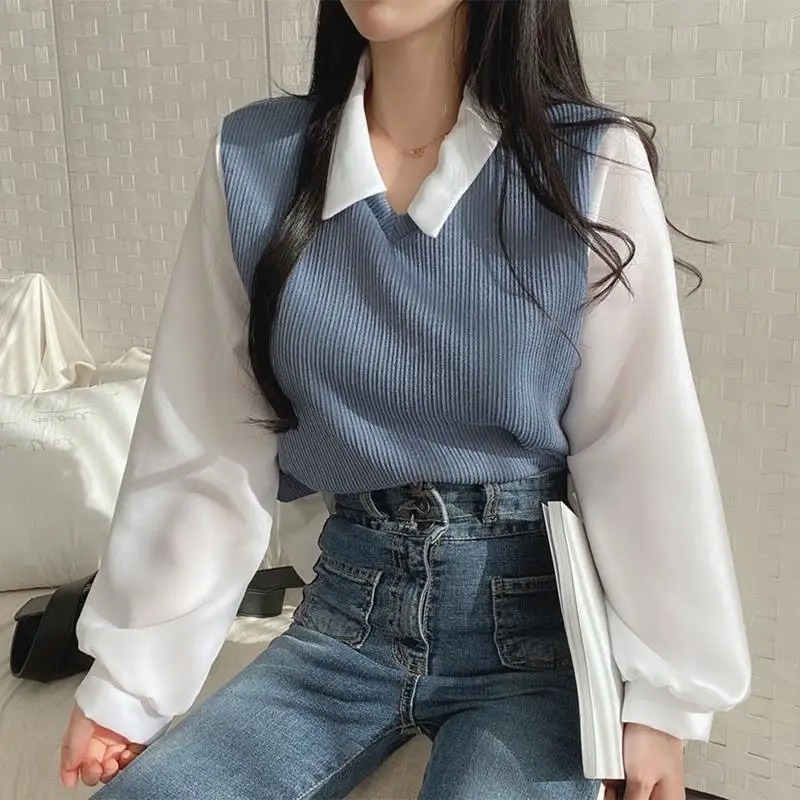 Summer Blouse Women Korean Sty - Summer Clothing For Teens บทวิจารณ์และราคา
