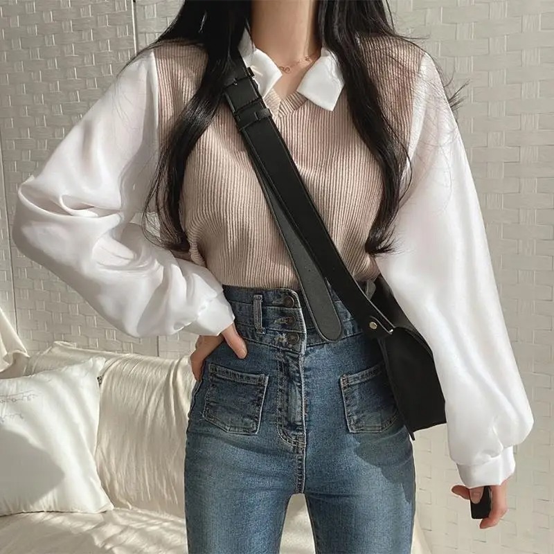 Summer Blouse Women Korean Sty - Summer Clothing For Teens บทวิจารณ์และราคา