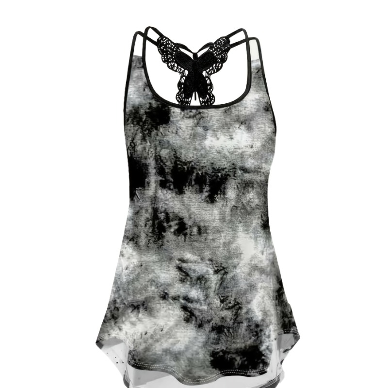 Plus Size 1XL-5XL Print Tank T - Summer Upf Clothing บทวิจารณ์และราคา