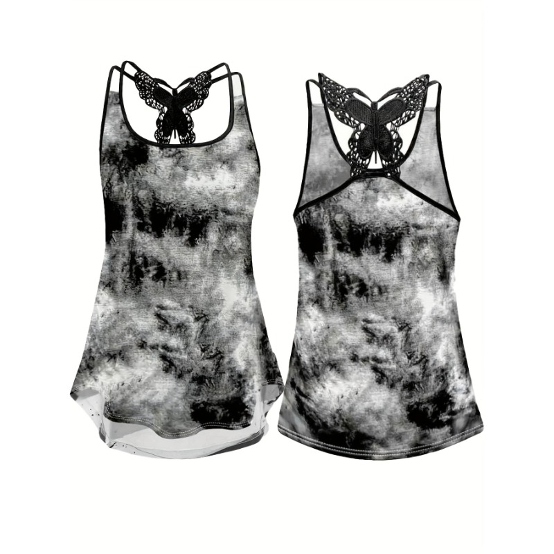 Plus Size 1XL-5XL Print Tank T - Summer Upf Clothing บทวิจารณ์และราคา