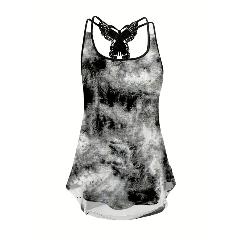 Plus Size 1XL-5XL Print Tank T - Summer Upf Clothing บทวิจารณ์และราคา