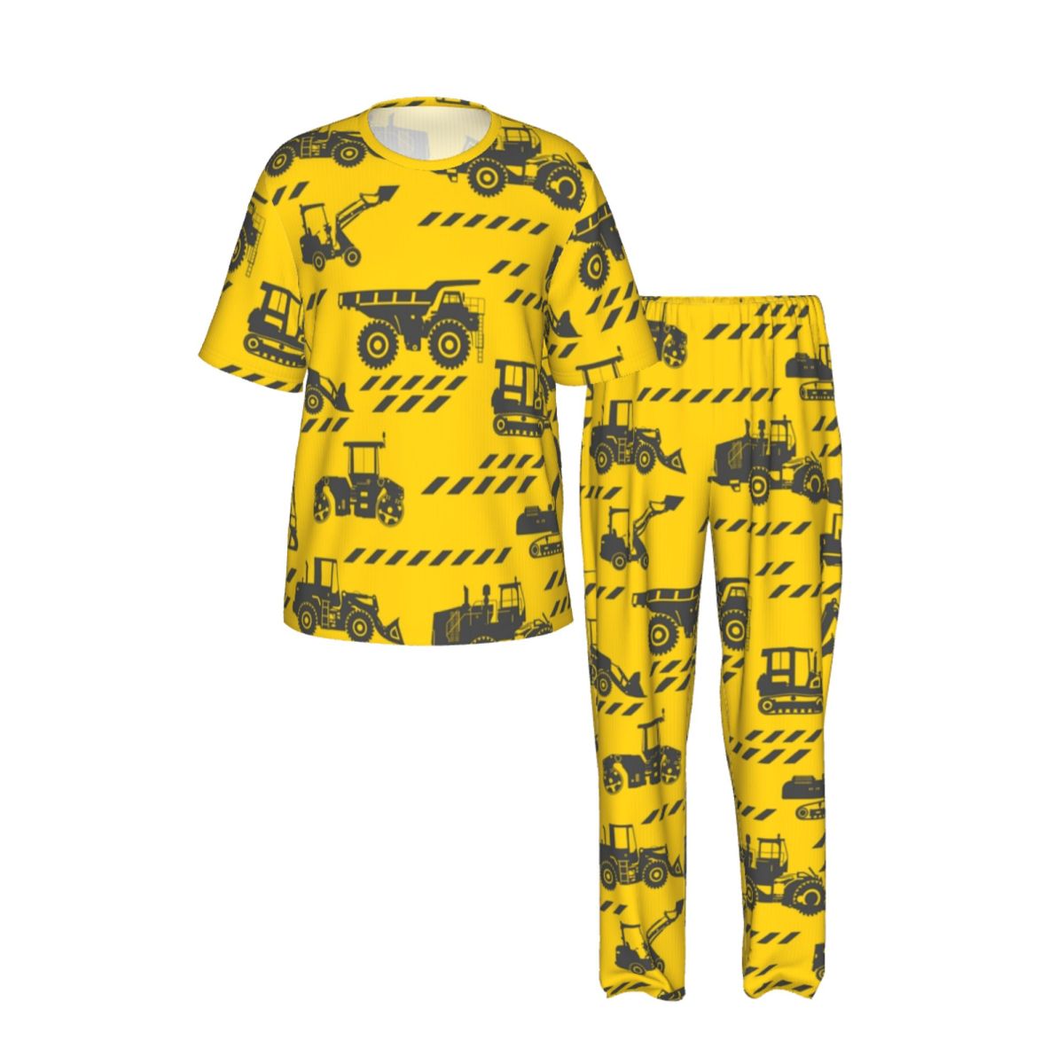 Men Pajamas Suit Short Sleeved - Summer Clothing Cartoon บทวิจารณ์และราคา