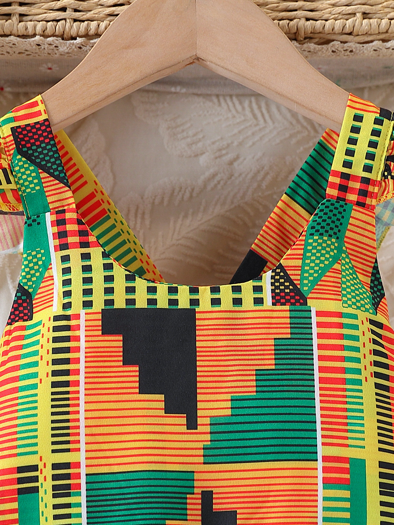 Girls summer African bohemian  - Summer Kids Clothing บทวิจารณ์และราคา