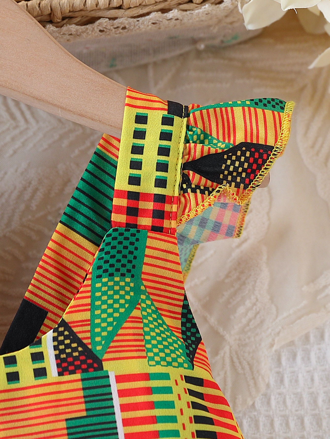 Girls summer African bohemian  - Summer Kids Clothing บทวิจารณ์และราคา