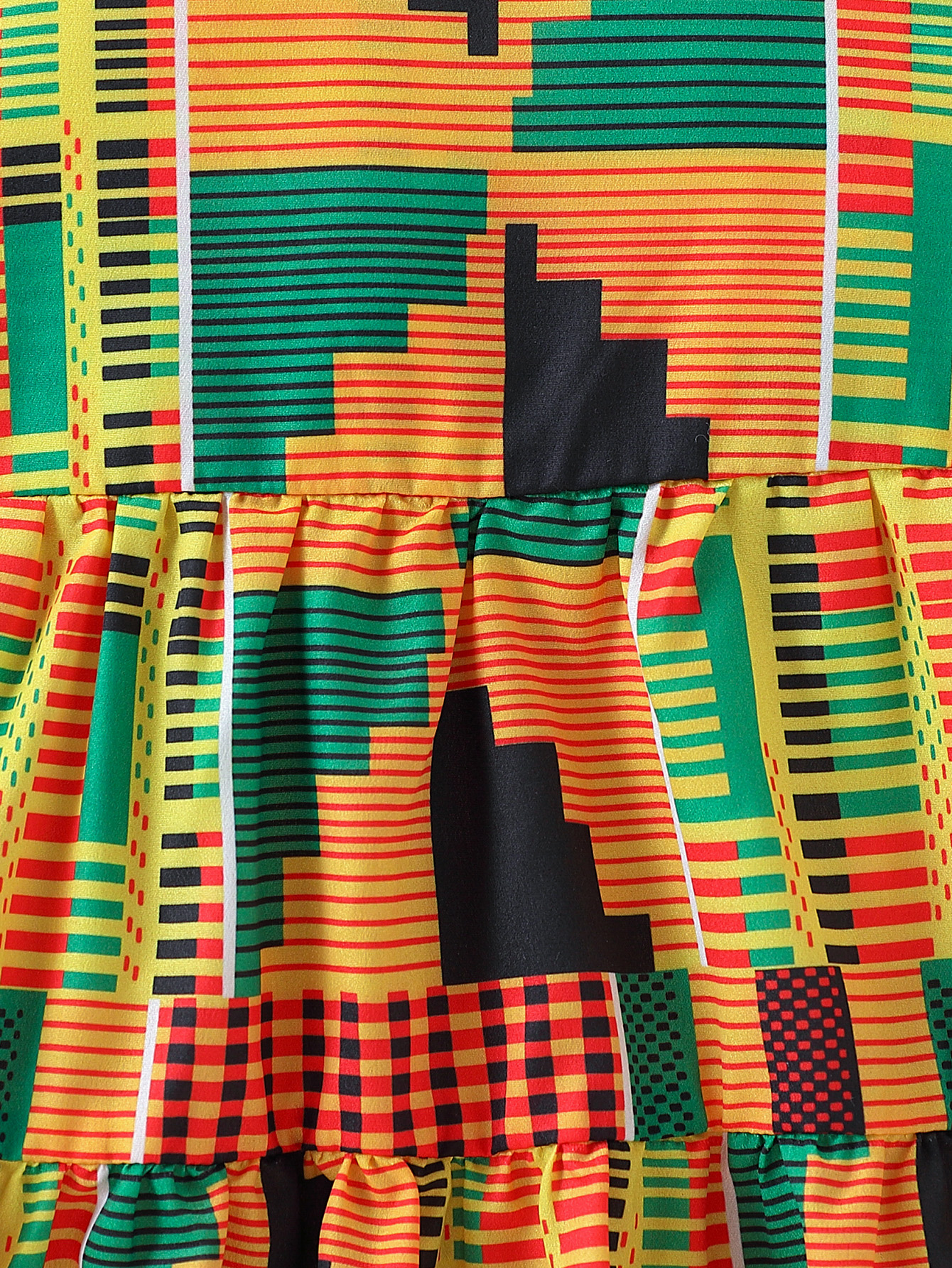 Girls summer African bohemian  - Summer Kids Clothing บทวิจารณ์และราคา