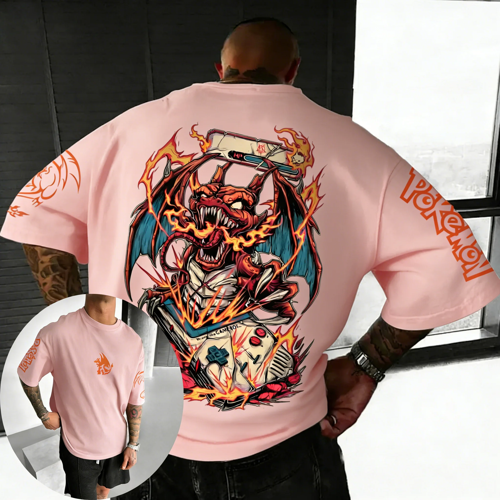 Pokemon  Game Charizard Co Bra - Summer Games Clothing Brand บทวิจารณ์และราคา