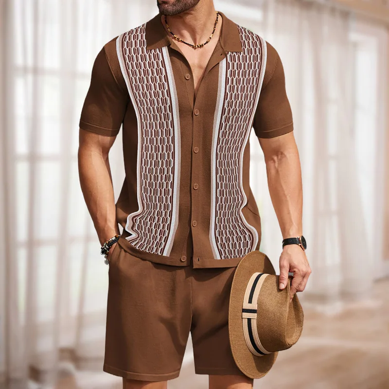 Summer Male Ice Silk Short-sle - Quality Summer Clothing บทวิจารณ์และราคา