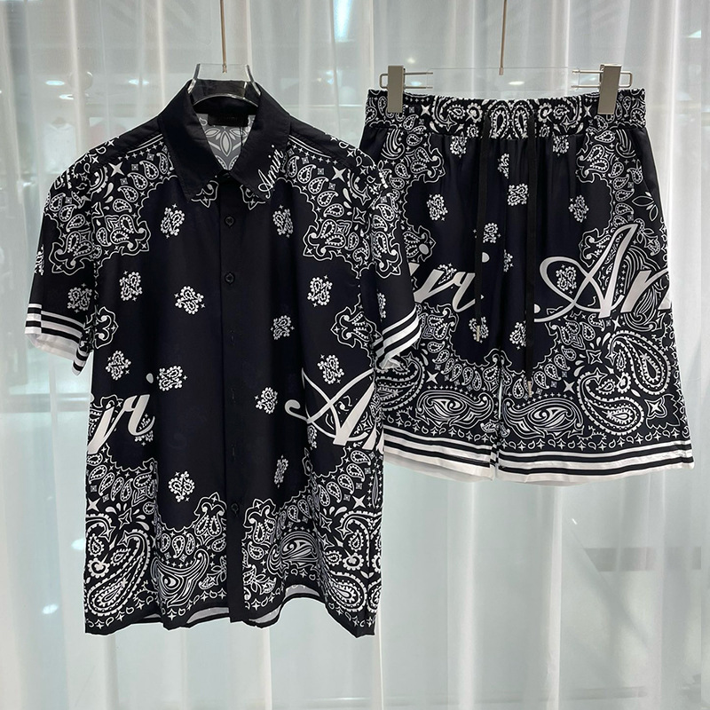 Hawaiian mens royal luxury sho - Summer Clothing Sets บทวิจารณ์และราคา