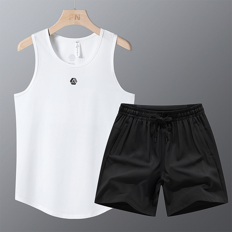 Summer Men's Gym Tank Top Fitn - Summer Gym Clothing บทวิจารณ์และราคา