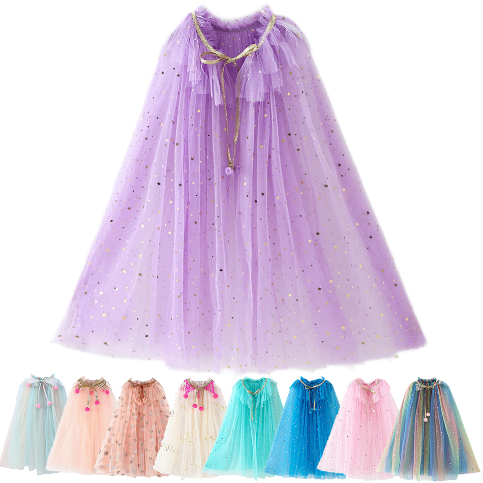 Girls Princess Cape Children C - Summer Kids Clothing บทวิจารณ์และราคา