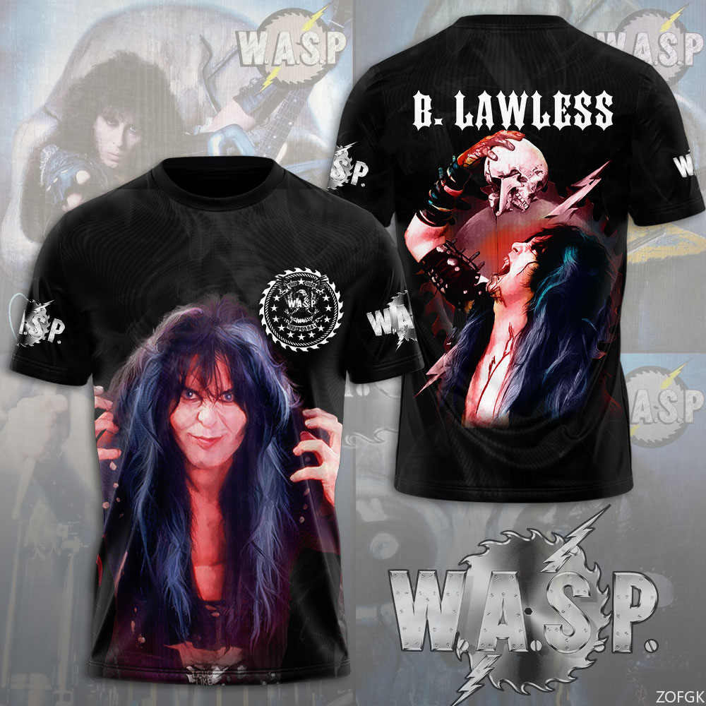 W.A.S.P Rock 3D Printing T-shi - Summer Kids Clothing บทวิจารณ์และราคา